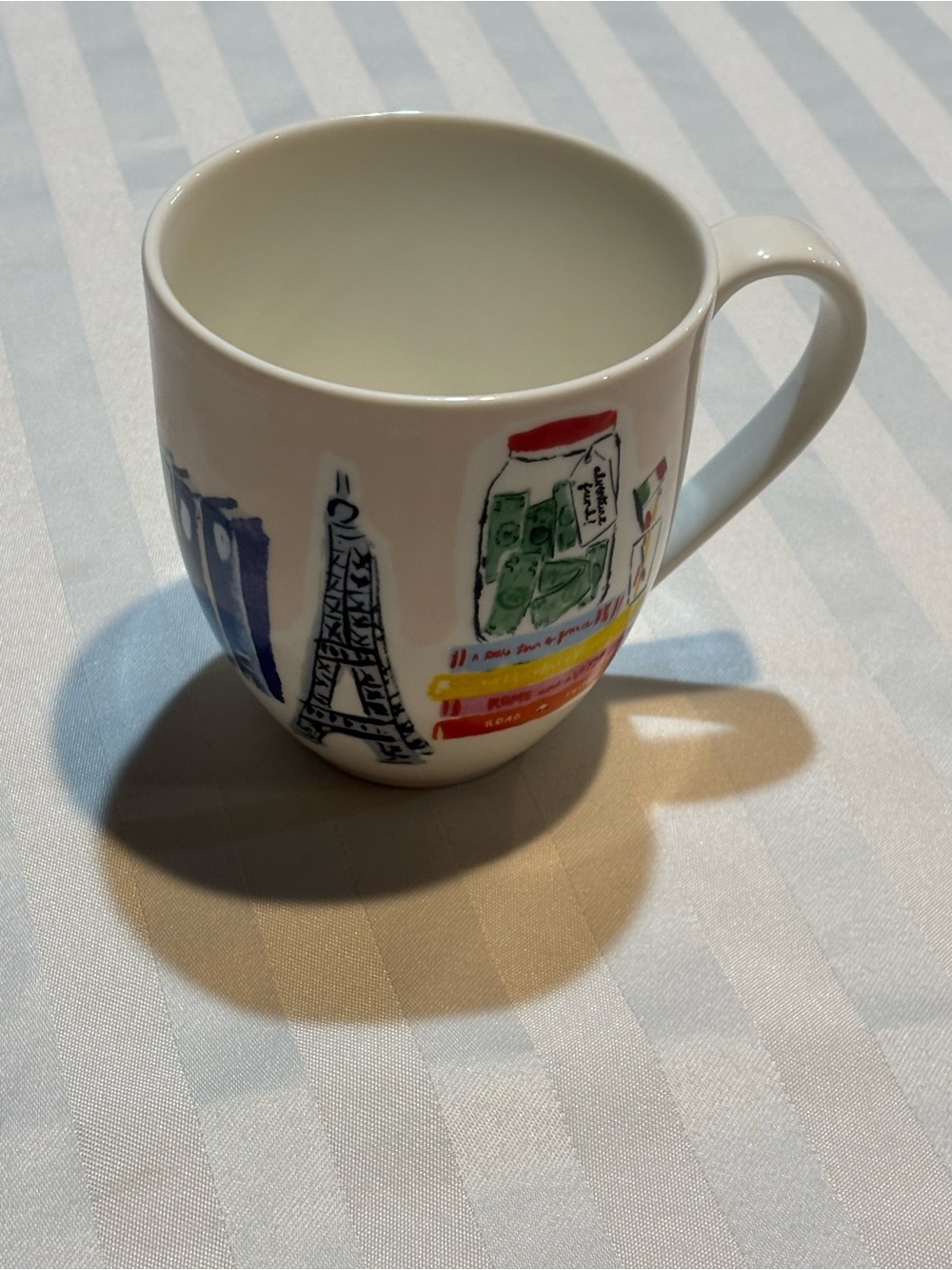 Kate Spade Microwave & Dishwasher Safe Travel Mug (Good Condition)